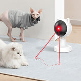 Cat Toys: CARLA HOME Interactive Laser Toy for Cats with Adjustable Angle, USB Rechargeable & 2 Speed Modes