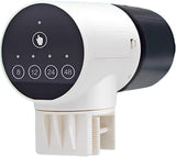 Fish Food: CARLA HOME Automatic Fish Feeder with Timer, Moistureproof Dispenser & Rechargeable Feeding for Aquarium or Tank