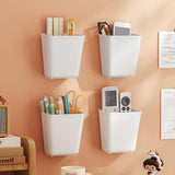 Storage Cabinets: CARLA HOME 4-Pack Self-Adhesive Wall Storage Box for Cabinet Doors, Kitchen, Bathroom & Office