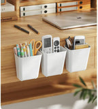 Storage Cabinets: CARLA HOME 4-Pack Self-Adhesive Wall Storage Box for Cabinet Doors, Kitchen, Bathroom & Office