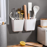 Storage Cabinets: CARLA HOME 4-Pack Self-Adhesive Wall Storage Box for Cabinet Doors, Kitchen, Bathroom & Office