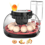 Humidifiers: CARLA HOME 12 Egg Incubator with Automatic Turning, LED Display, Humidity & Temperature Control, Auto Water System & Built-in Egg Candler for Chicken, Duck, Quail, Goose
