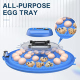 Humidifiers: CARLA HOME 52 Egg Incubator with Automatic Turning, LED Display, Humidity & Temperature Control, Auto Water System & Built-in Egg Candler for Chicken, Duck, Quail, Goose