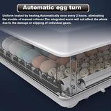 Humidifiers: CARLA HOME 70 Egg Incubator with Automatic Turning, LED Display, Humidity & Temperature Control, Auto Water System & Built-in Egg Candler for Chicken, Duck, Quail, Goose