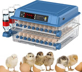 Humidifiers: CARLA HOME 128 Egg Incubator with Automatic Turning, LED Display, Humidity & Temperature Control, Auto Water System & Built-in Egg Candler for Chicken, Duck, Quail, Goose