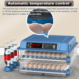 Humidifiers: CARLA HOME 128 Egg Incubator with Automatic Turning, LED Display, Humidity & Temperature Control, Auto Water System & Built-in Egg Candler for Chicken, Duck, Quail, Goose