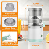 USB Flash Drives: CARLA HOME Hands-Free Citrus Juicer with USB Rechargeable Electric Fruit Squeezer