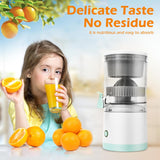 USB Flash Drives: CARLA HOME Hands-Free Citrus Juicer with USB Rechargeable Electric Fruit Squeezer