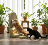 Cat Scratching Posts: CARLA HOME Vertical Cat Scratching Board with Durable Cardboard for Indoor Cats