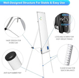Headboards: CARLA HOME Whiteboard Easel Portable Magnetic Dry Erase Board with Adjustable Tripod Stand & Height Adjustable for Office & Home (90x60cm)