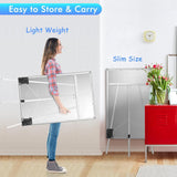 Headboards: CARLA HOME Whiteboard Easel Portable Magnetic Dry Erase Board with Adjustable Tripod Stand & Height Adjustable for Office & Home (90x60cm)