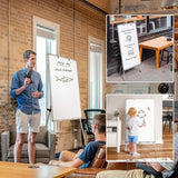 Headboards: CARLA HOME Whiteboard Easel Portable Magnetic Dry Erase Board with Adjustable Tripod Stand & Height Adjustable for Office & Home (90x60cm)