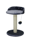 Cat Scratching Posts: CARLA HOME Cat Tree Tower for Indoor Cats with Plush Perch, Sisal Scratching Post & Hanging Ball Toy for Kittens or Small Breeds