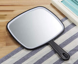 Makeup Mirrors: Extra Large Black Handheld Mirror with Handle (31,5 x 23 cm)