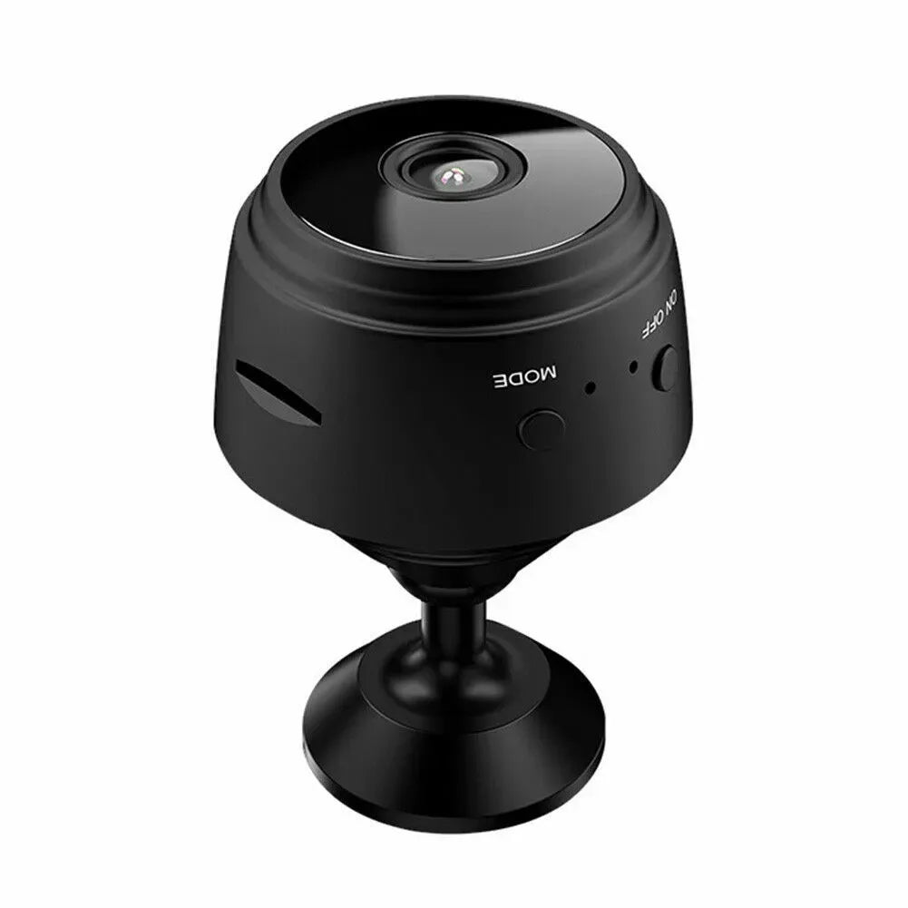 Mini WiFi Wireless IP Surveillance Camera 1080P HD Black