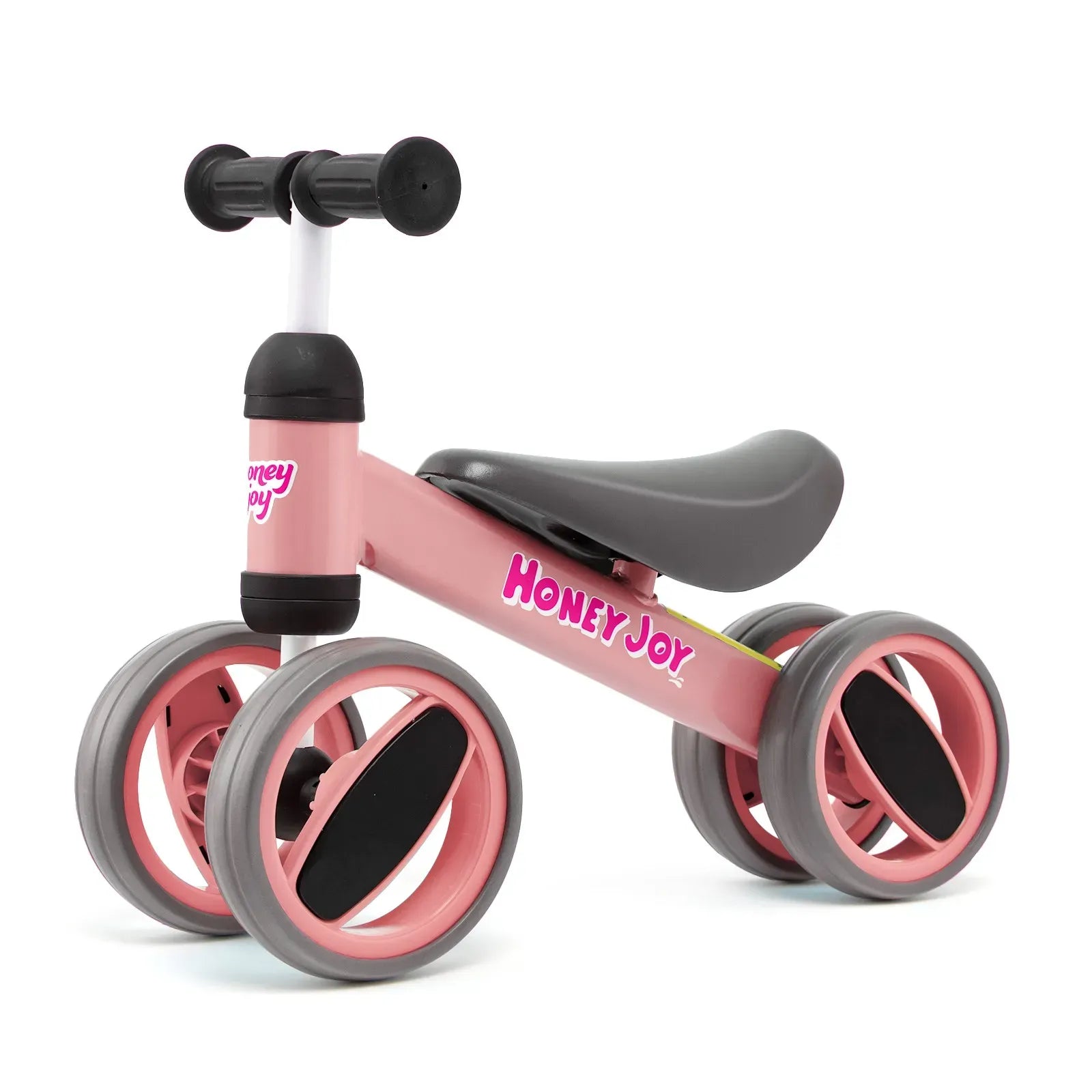 Baby Balance Bike for Toddlers 1-2 Years, Blue, 47x20x37.5cm, 4 Wheels