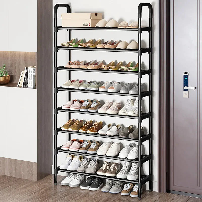 Kitchen & Bathroom DIY: 8-Layer Multi-Function Shoe Rack Space Saver