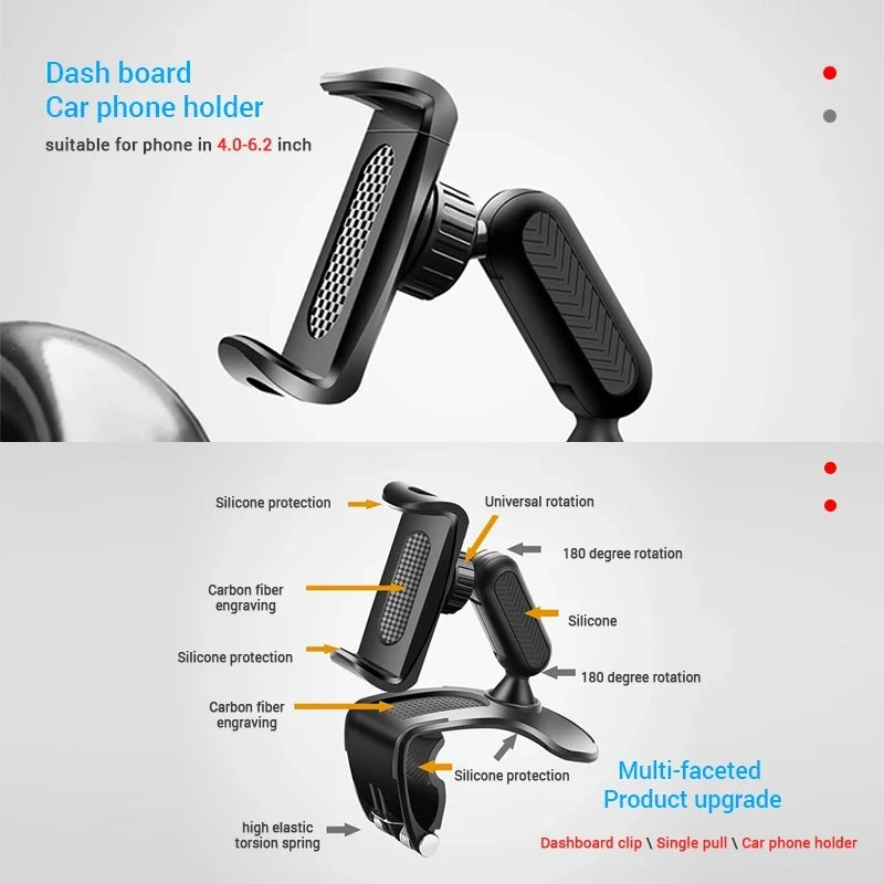 Automotive Repair & Speciality Tools: Ford Car Phone Holder for Focus Fiesta Mustang