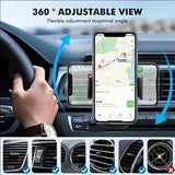 Car Mounts: Car Phone Holder Air Vent Clip GPS Stand