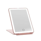 Mirrors: LED Travel Makeup Mirror 3 Light Modes USB