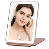 Mirrors: LED Travel Makeup Mirror 3 Light Modes USB