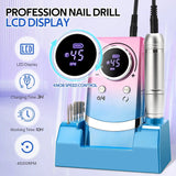 Hand Tools: Professional 45000RPM Electric Nail Drill Kit
