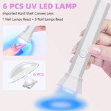 Nail Care: UV LED Nail Dryer Lamp for Quick Gel Curing