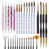 31Pcs Nail Art Brushes and Dotting Tools