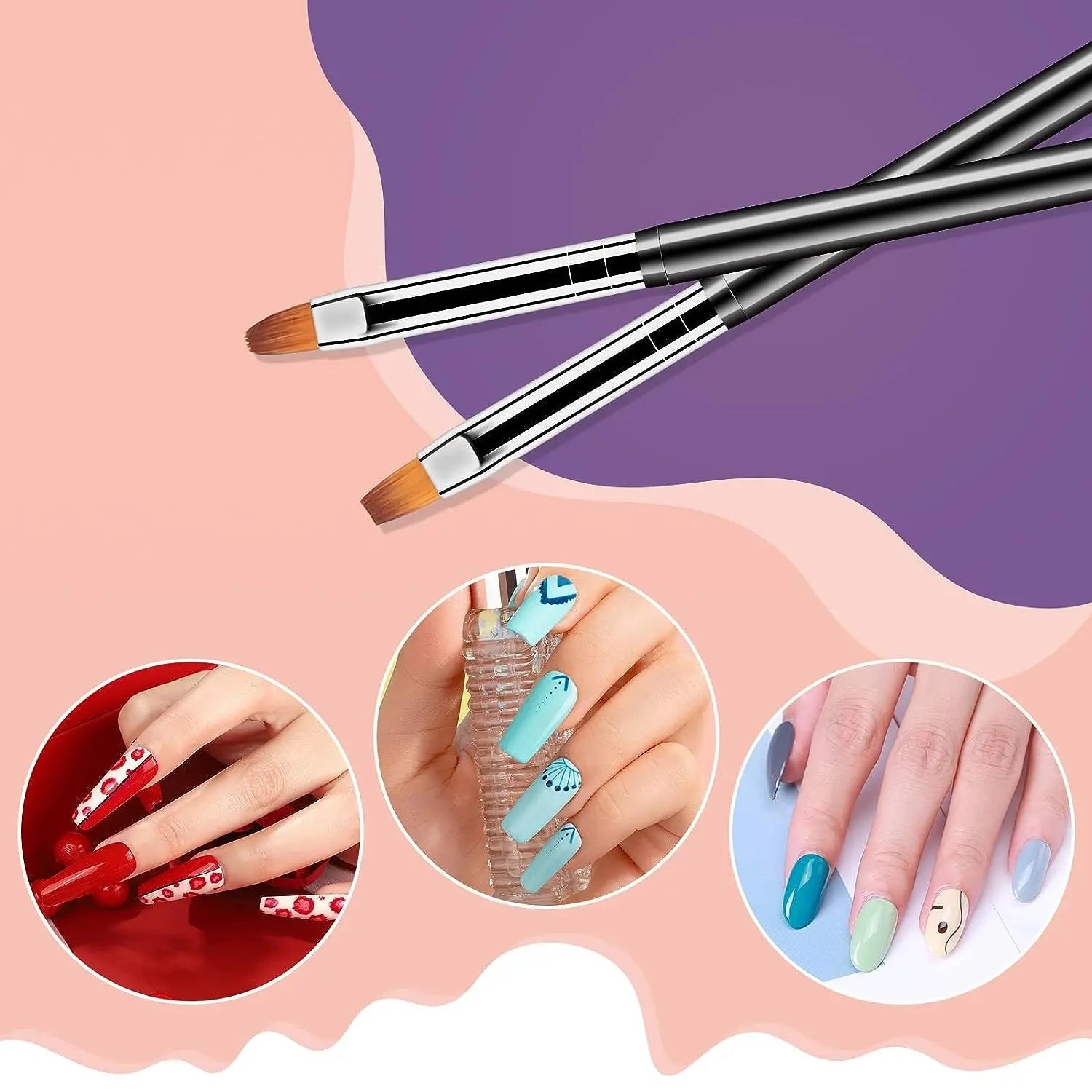 Hand Tools: 31Pcs Nail Art Brushes and Dotting Tools
