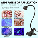 Nail Care: Portable UV LED Nail Lamp for Gel Polish