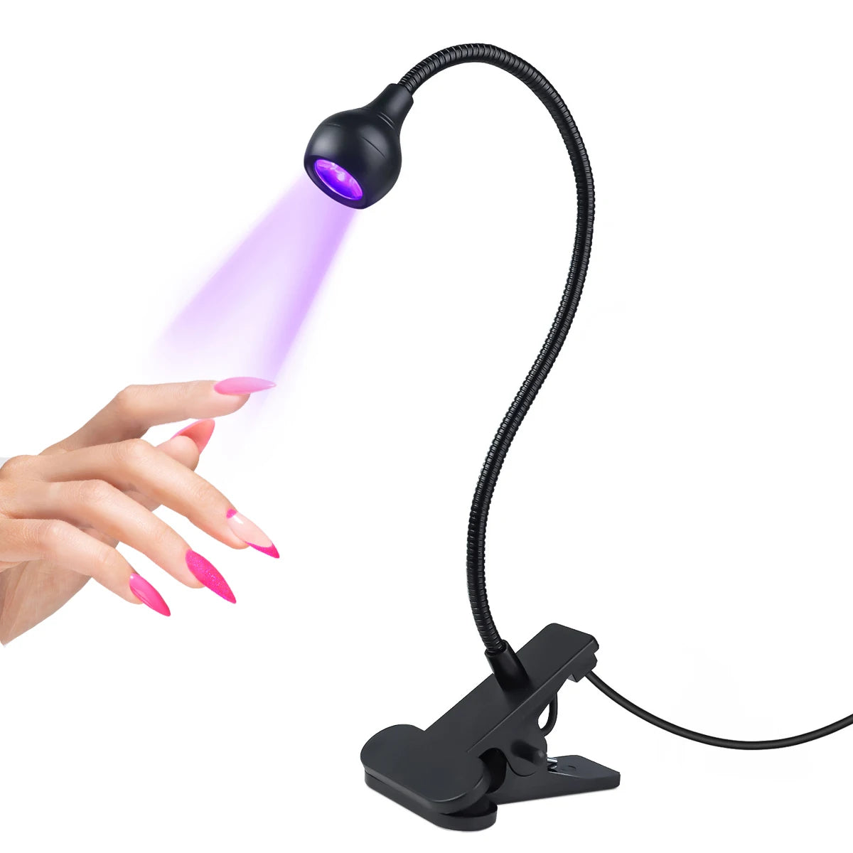 Nail Care: Portable UV LED Nail Lamp for Gel Polish