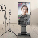 Camera Accessories: Heavy Duty Mobile TV Stand with Wheels