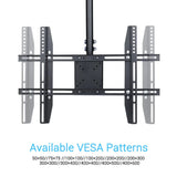 Adjustable Ceiling TV Mount for 26-65" LCD LED