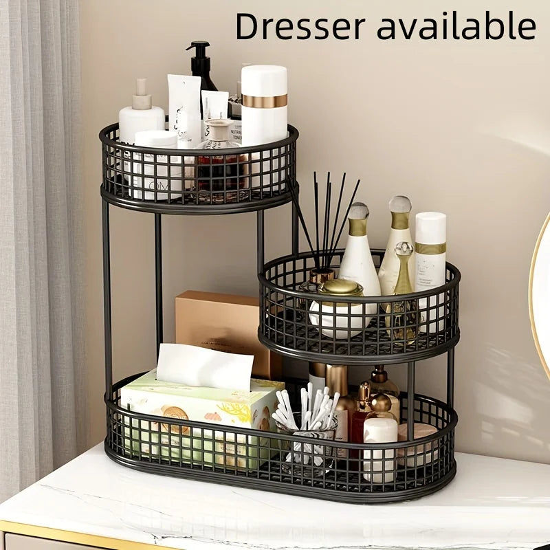 Food Storage: Black Stainless Steel Fruit Basket Storage