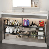 Kitchen & Bathroom DIY: Expandable Under Sink Organizer Set 8 Panel