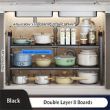 Kitchen & Bathroom DIY: Expandable Under Sink Organizer Set 8 Panel