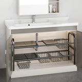 Kitchen & Bathroom DIY: Expandable Under Sink Organizer Set 8 Panel