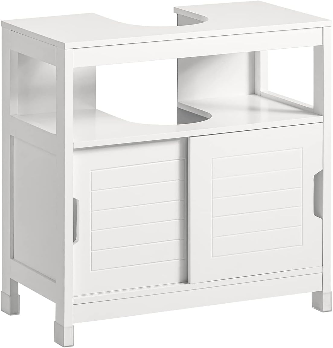 Bathroom Cabinets, Cupboards & Storage: Vanity Unit Bathroom Furniture, White
