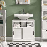 Bathroom Cabinets, Cupboards & Storage: Vanity Unit Bathroom Furniture, White