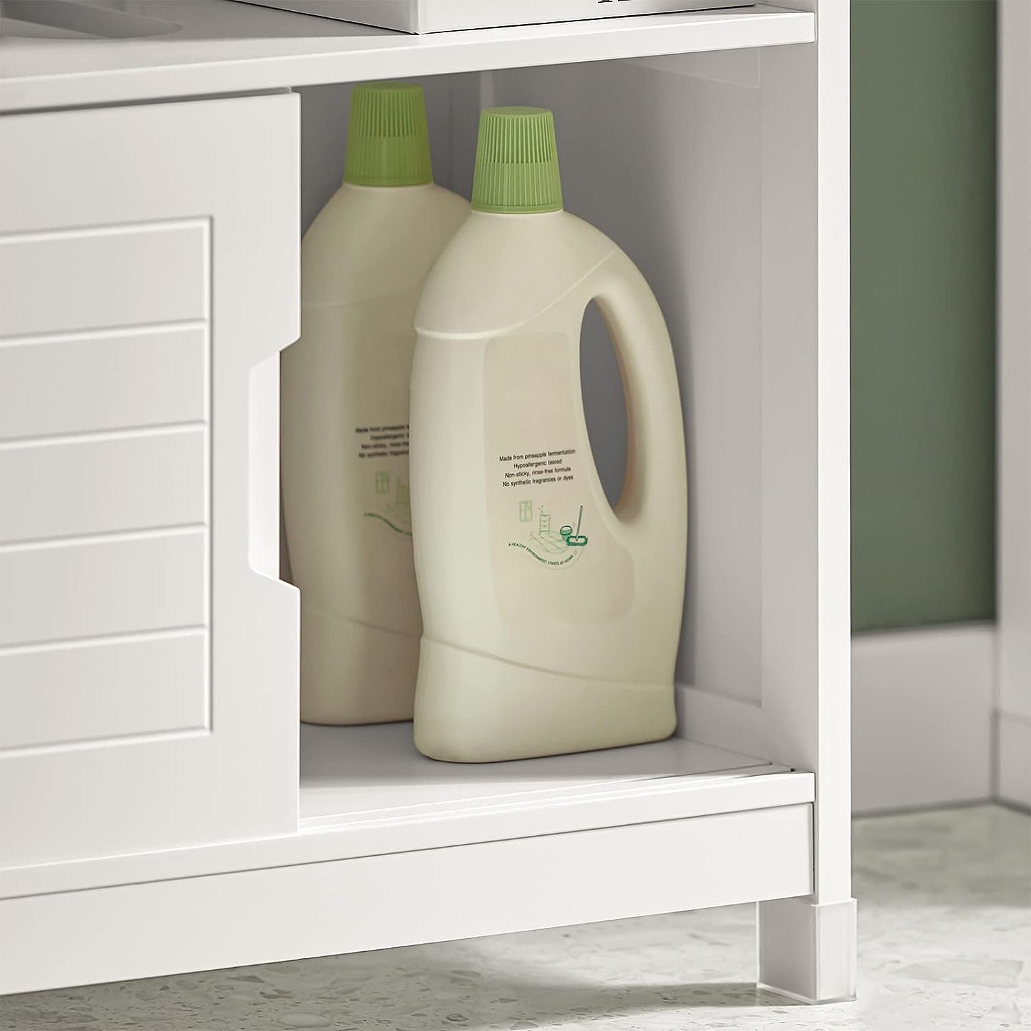Bathroom Cabinets, Cupboards & Storage: Vanity Unit Bathroom Furniture, White