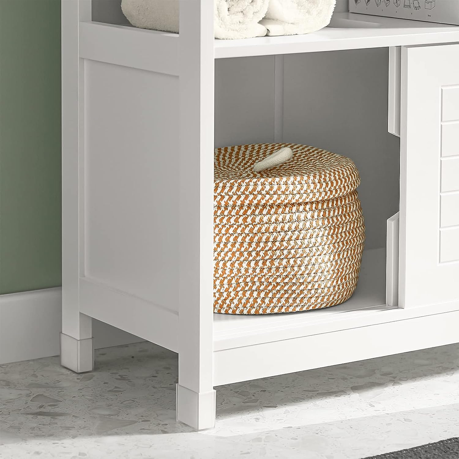 Bathroom Cabinets, Cupboards & Storage: Vanity Unit Bathroom Furniture, White
