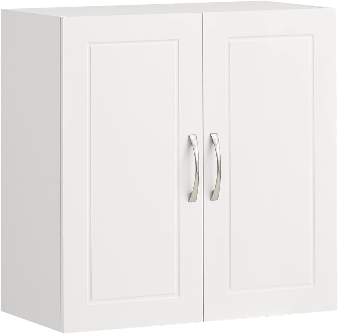 Bookcases & Shelves: Wall Cabinets Storage, White