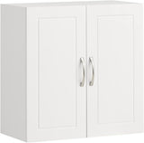 Bookcases & Shelves: Wall Cabinets Storage, White