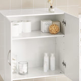 Bookcases & Shelves: Wall Cabinets Storage, White
