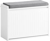 Shoe Storage: Hallway Shoe Bench Rack Cabinet Seat Cushion