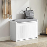 Shoe Storage: Hallway Shoe Bench Rack Cabinet Seat Cushion