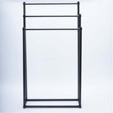 3 Tier Metal Towel Rack Freestanding Bathroom Organizer Rail