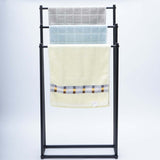 3 Tier Metal Towel Rack Freestanding Bathroom Organizer Rail