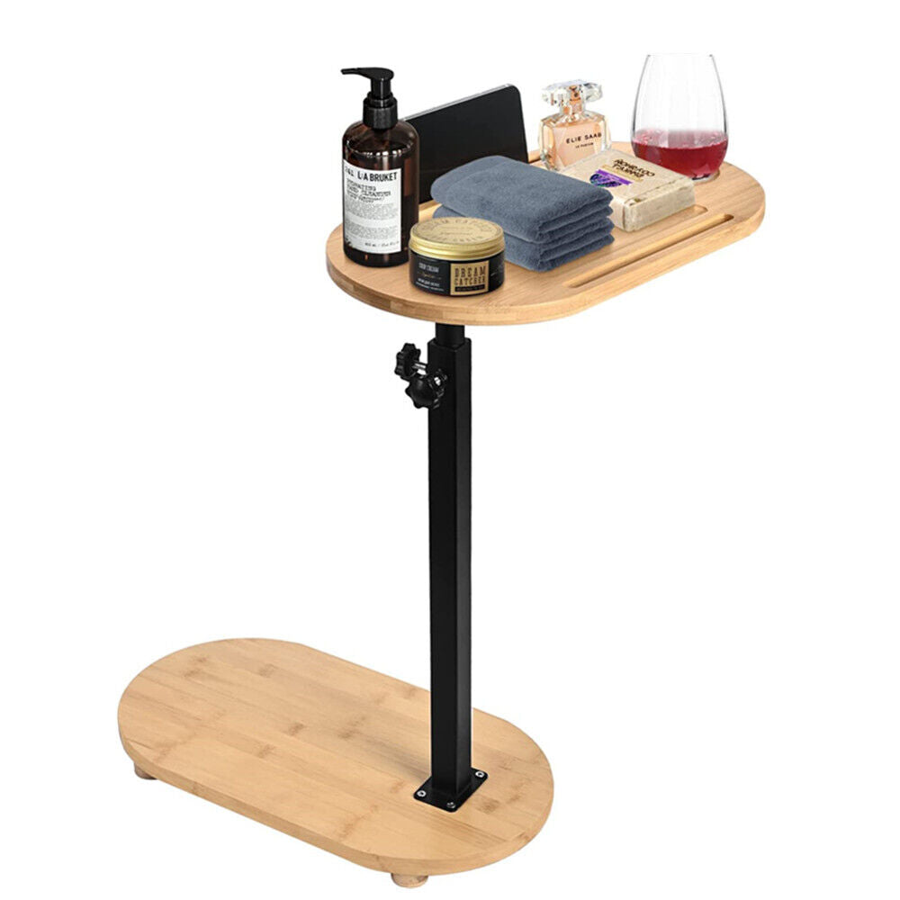 Desks: Sofa Side End Table 8.66W 14.17L Laptop Bed Desk
