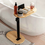 Desks: Sofa Side End Table 8.66W 14.17L Laptop Bed Desk